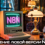 Обновление любой версии N8N. Portainer, Node JS, Docker Compose yml, Desktop