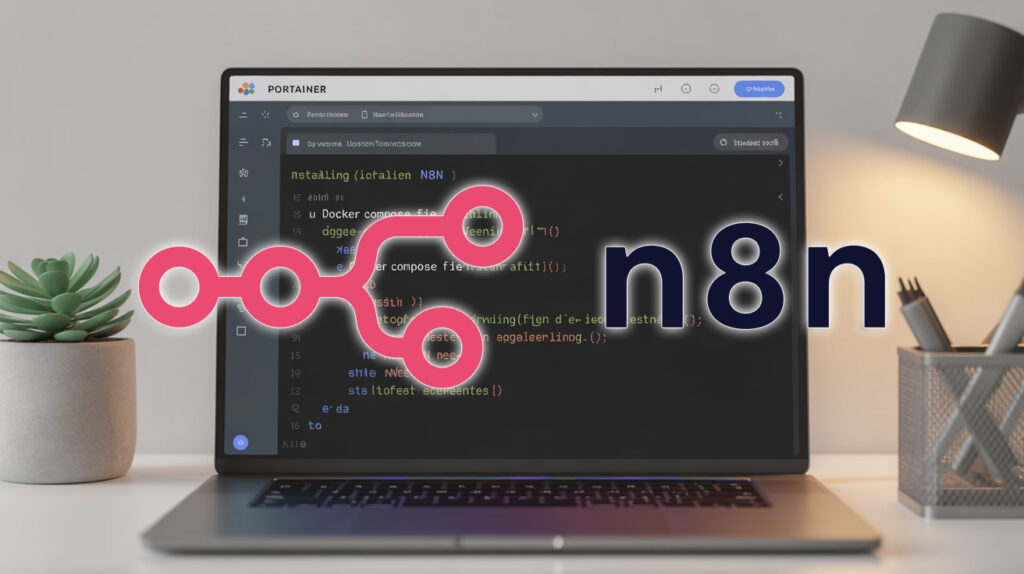 Установка N8N через docker compose с помощью Portainer