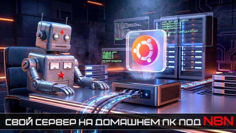 Домашний сервер с нуля 🔥 Ubuntu Server под N8N, Homelab